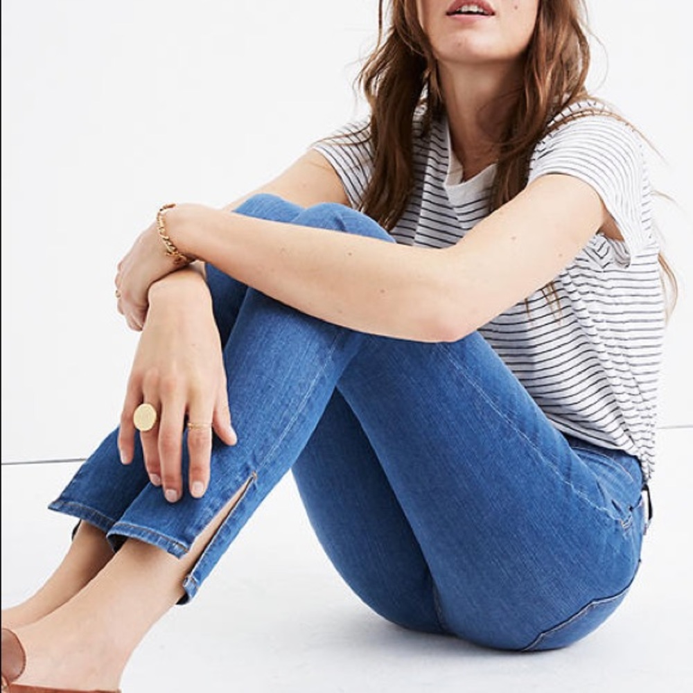 Madewell Split Hem Skinny Jeans